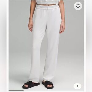 Lululemon White Straight Leg Women's Pants